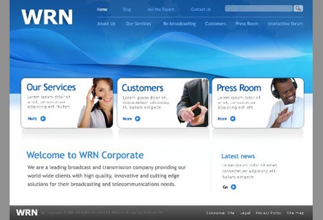 wrn-corporate Screenshot