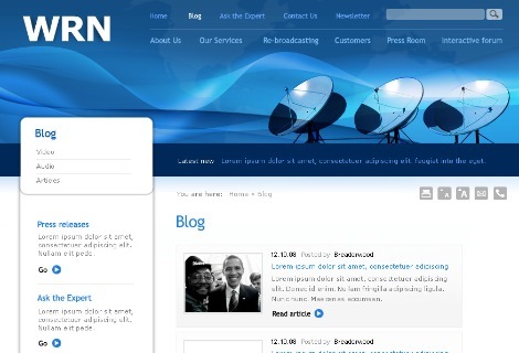 wrn-corporate Screenshot
